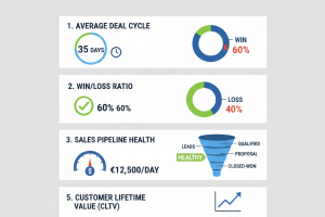 5 Ключових Метрик (KPI) для Відділу Продажів: Створення Дашборда, що Стимулює Зростання